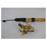 Ice Fishing Rod and Reel Lot with ReadyRig Case Ice Fishing Rod and Reel Lot with ReadyRig Case