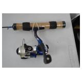 Ice Fishing Rod and Reel Lot with ReadyRig Case Ice Fishing Rod and Reel Lot with ReadyRig Case