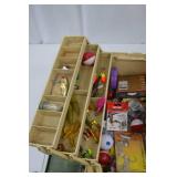 Plano Tackle Box Loaded with Fishing Lures, Bobbers, and Accessories Plano Tackle Box Loaded with Fishing Lures, Bobbers, and Accessories