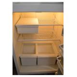 White Top-Freezer Refrigerator White Top-Freezer Refrigerator