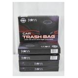 Boss Drive Car Trash Bags with Lid and Storage Pockets - Lot of 5 Boss Drive Car Trash Bags with Lid and Storage Pockets - Lot of 5