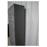 3-Column Steel Locker Unit, 78"H x 36"W x 18"D, 15 Compartments 3-Column Steel Locker Unit, 78"H x 36"W x 18"D, 15 Compartments