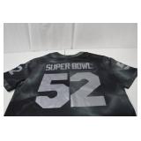 Nike NFL Super Bowl LII Jersey XL On Field Dri-Fit Black Nike NFL Super Bowl LII Jersey XL On Field Dri-Fit Black
