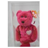 Ty Beanie Babies Bear Collection Lot of 9 in Display Cases Ty Beanie Babies Bear Collection Lot of 9 in Display Cases