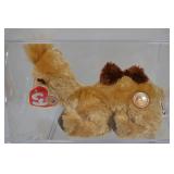 Ty Beanie Babies Collection - Camel, Monkey, Bear, Bunny in Cases Ty Beanie Babies Collection - Camel, Monkey, Bear, Bunny in Cases