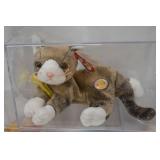 TY Beanie Babies Collector Set in Display Cases - 8 Plush Toys TY Beanie Babies Collector Set in Display Cases - 8 Plush Toys