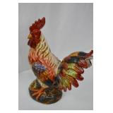 Vintage Hand-Painted Ceramic Rooster Statue 14 in Tall Vintage Hand-Painted Ceramic Rooster Statue 14 in Tall