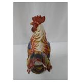 Vintage Hand-Painted Ceramic Rooster Statue 14 in Tall Vintage Hand-Painted Ceramic Rooster Statue 14 in Tall