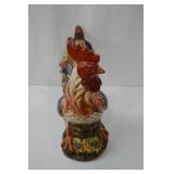 Vintage Hand-Painted Ceramic Rooster Statue 14 in Tall Vintage Hand-Painted Ceramic Rooster Statue 14 in Tall