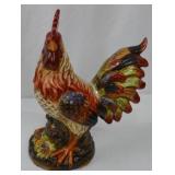 Vintage Hand-Painted Ceramic Rooster Statue 14 in Tall Vintage Hand-Painted Ceramic Rooster Statue 14 in Tall