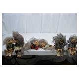 Vintage Troll Figurine Lot - Set of 5 Whimsical Collectibles Vintage Troll Figurine Lot - Set of 5 Whimsical Collectibles
