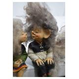 Vintage Troll Figurine Lot - Set of 5 Whimsical Collectibles Vintage Troll Figurine Lot - Set of 5 Whimsical Collectibles