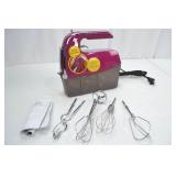 Hamilton Beach Hand Mixer with Attachments and Storage Case Hamilton Beach Hand Mixer with Attachments and Storage Case