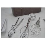 Hamilton Beach Hand Mixer with Attachments and Storage Case Hamilton Beach Hand Mixer with Attachments and Storage Case