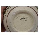 Mexican Pottery Vase with Kokopelli Design, Signed Mexican Pottery Vase with Kokopelli Design, Signed