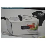 Rival Commercial Style Stainless Steel Deep Fryer - 3L, Digital Controls Rival Commercial Style Stainless Steel Deep Fryer - 3L, Digital Controls