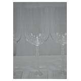 Mixed Glassware Lot - 6 Pieces with Unique Stems and Designs Mixed Glassware Lot - 6 Pieces with Unique Stems and Designs