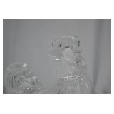 Shannon Crystal Leaded Glass Rooster Figurine, 8 Inch Shannon Crystal Leaded Glass Rooster Figurine, 8 Inch