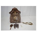 German Black Forest Musical Cuckoo Clock with Swiss MAPSA Movement German Black Forest Musical Cuckoo Clock with Swiss MAPSA Movement