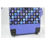 Olympia Lifesaver Deluxe Rolling Shopper Tote, Purple Circles, 20 Inch Olympia Lifesaver Deluxe Rolling Shopper Tote, Purple Circles, 20 Inch