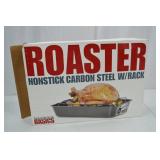 Tools of the Trade Nonstick Carbon Steel Roaster with Rack Tools of the Trade Nonstick Carbon Steel Roaster with Rack