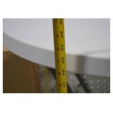 32 in Round Folding Bar-Height Patio Table 32 in Round Folding Bar-Height Patio Table