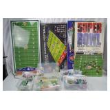 NFL Electric Football Board Game Lot - Super Bowl, Rose Bowl, Figures NFL Electric Football Board Game Lot - Super Bowl, Rose Bowl, Figures