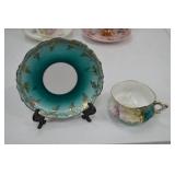 Assorted Vintage Bone China Teacups and Creamer Sets, England Ireland Japan Assorted Vintage Bone China Teacups and Creamer Sets, England Ireland Japan