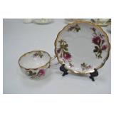 Assorted Vintage Bone China Teacups and Creamer Sets, England Ireland Japan Assorted Vintage Bone China Teacups and Creamer Sets, England Ireland Japan