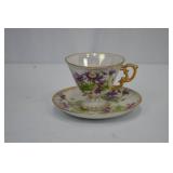 Assorted Vintage Bone China Teacups and Creamer Sets, England Ireland Japan Assorted Vintage Bone China Teacups and Creamer Sets, England Ireland Japan
