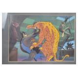 Batman Warner Bros. Studio Framed Lithograph with COA Batman Warner Bros. Studio Framed Lithograph with COA