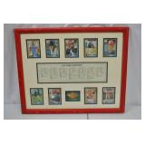 1987 Minnesota Twins World Series Champions Framed Card Set 1987 Minnesota Twins World Series Champions Framed Card Set