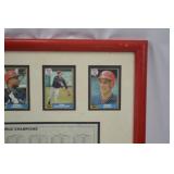 1987 Minnesota Twins World Series Champions Framed Card Set 1987 Minnesota Twins World Series Champions Framed Card Set