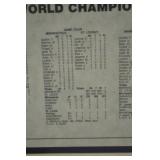 1987 Minnesota Twins World Series Champions Framed Card Set 1987 Minnesota Twins World Series Champions Framed Card Set