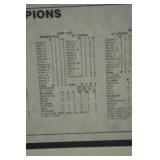 1987 Minnesota Twins World Series Champions Framed Card Set 1987 Minnesota Twins World Series Champions Framed Card Set