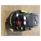 Husky 3 Gal. 120 PSI Portable Electric Oil-Free Light Duty Pancake Air Compressor with Fold Down Handle and 1-Quick Coupler   Customer Returns See Pictures Husky 3 Gal. 120 PSI Portable Electric Oil-Free Light Duty Pancake Air Compressor with Fold Down Handle and 1-Quick Coupler   Customer Returns See Pictures