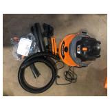 RIDGID 14 Gal. 6.0 Peak HP NXT Shop Vacuum Wet Dry Vac with Fine Dust Filter, Locking Hose, Wands and Attachments HD1400   Customer Returns See Pictures RIDGID 14 Gal. 6.0 Peak HP NXT Shop Vacuum Wet Dry Vac with Fine Dust Filter, Locking Hose, Wands and Attachments HD1400   Customer Returns See Pictures