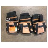 Lot of FIRM GRIP Build-A-Rig Everyday Belt Kit (Includes Utility Pouch and Hammer Sleeve)  Customer Returns See Pictures Lot of FIRM GRIP Build-A-Rig Everyday Belt Kit (Includes Utility Pouch and Hammer Sleeve)  Customer Returns See Pictures