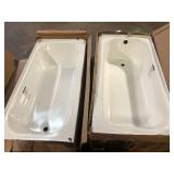 Lot of Assorted Bathtubs Damaged  Various Models and Conditions   Customer Returns See Pictures Lot of Assorted Bathtubs Damaged  Various Models and Conditions   Customer Returns See Pictures