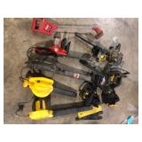 Lot of Assorted Lawn Care Tools Various Models and Conditions   Customer Returns See Pictures Lot of Assorted Lawn Care Tools Various Models and Conditions   Customer Returns See Pictures
