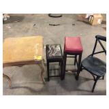 Lot of Assorted Chairs and Table Various Models and Conditions  Customer Returns See Pictures Lot of Assorted Chairs and Table Various Models and Conditions  Customer Returns See Pictures