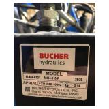 Bucher Hydraulics Vertical Hydraulic Power Unit & Heat Exchanger , M-404-0131 in Blue Customer Returns See Pictures Bucher Hydraulics Vertical Hydraulic Power Unit & Heat Exchanger , M-404-0131 in Blue Customer Returns See Pictures