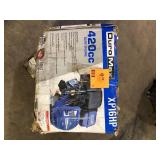 DUROMAX 420cc 1 in. Gasoline Multi-Purpose Horizontal Key Shaft Recoil Start Portable Engine 50-State Broken  Customer Returns See Pictures DUROMAX 420cc 1 in. Gasoline Multi-Purpose Horizontal Key Shaft Recoil Start Portable Engine 50-State Broken  Customer Returns See Pictures