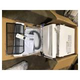 Danby 12000 BTU 115-Volt 550 sq.ft. Window Air Conditioner with Wi-Fi and Remote in White Damaged   Customer Returns See Pictures Danby 12000 BTU 115-Volt 550 sq.ft. Window Air Conditioner with Wi-Fi and Remote in White Damaged   Customer Returns See Pictures