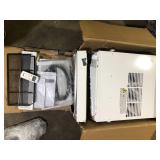 Danby 12000 BTU 115-Volt 550 sq.ft. Window Air Conditioner with Wi-Fi and Remote in White Damaged   Customer Returns See Pictures Danby 12000 BTU 115-Volt 550 sq.ft. Window Air Conditioner with Wi-Fi and Remote in White Damaged   Customer Returns See Pictures