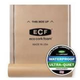 Eco Cork Foam 75 sq. ft. 3 ft. x 25 ft. x 3.2 mm Waterproof Premium Plus 10-in-1 Underlayment - Vinyl Plank, Laminate, Engineered Wood   Customer Returns See Pictures Eco Cork Foam 75 sq. ft. 3 ft. x 25 ft. x 3.2 mm Waterproof Premium Plus 10-in-1 Underlayment - Vinyl Plank, Laminate, Engineered Wood   Customer Returns See Pictures