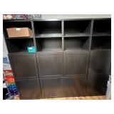 IKEA BESTA Modular Storage Cabinet with Adjustable Shelves and Doors
