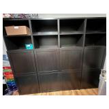 IKEA BESTA Modular Storage Cabinet with Adjustable Shelves and Doors