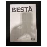 IKEA BESTA Modular Storage Cabinet with Adjustable Shelves and Doors