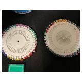 Vintage Wooden Sewing Cabinet with Accessories and Fantastic Finishes Book